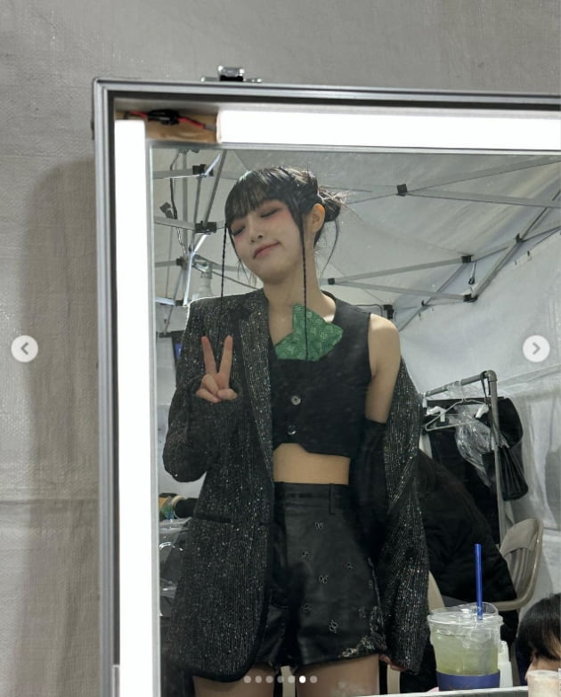 최예나, 셀카 룰 깨는 MZ세대...상받았다요