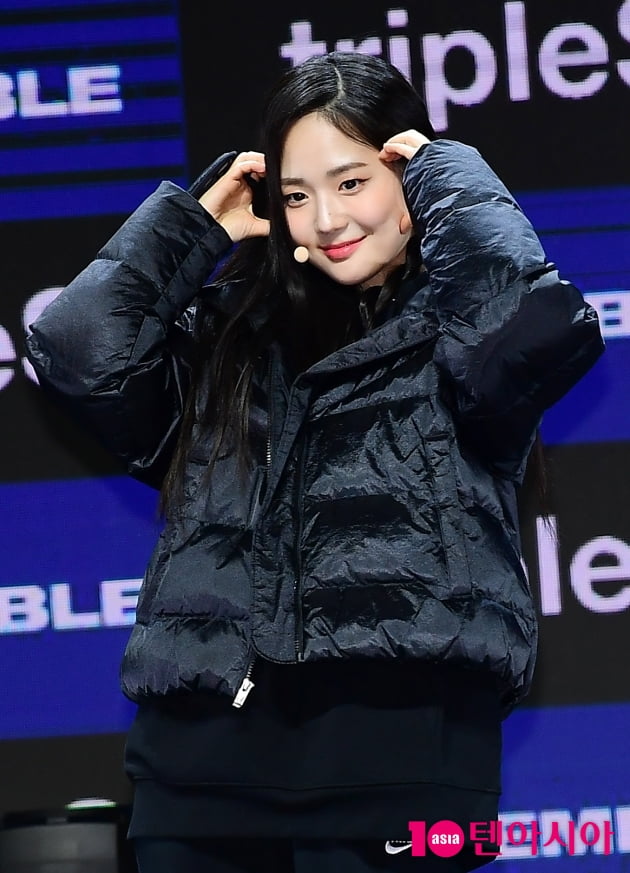 [TEN 포토] 트리플에스 윤서연 '사랑스러운 하트'