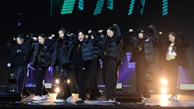 [TEN 포토] 트리플에스 '떨리는 첫 쇼케이스'