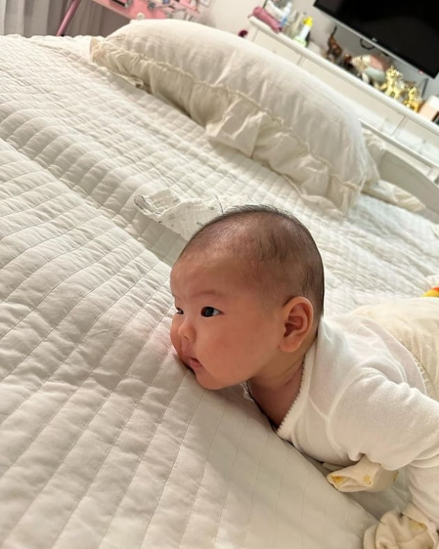 정성호♥경맑음 집에만 가면 통통·건강…다섯째 子, 성장도 남다르네