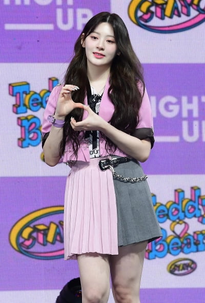 [TEN 포토] 스테이씨 세은 '러블리 하트'