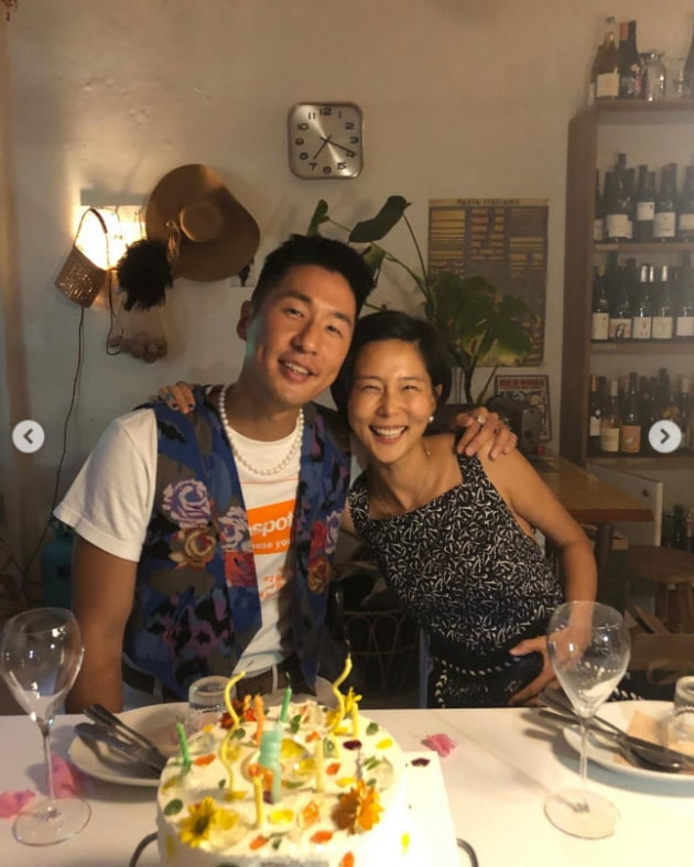 김나영, ♥마이큐와 달달한 투샷 찐 미소...설현 "꺄"