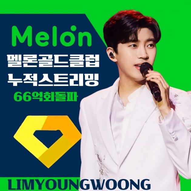 임영웅, 멜론 내 발매 음원 누적 스트리밍 66억회 돌파