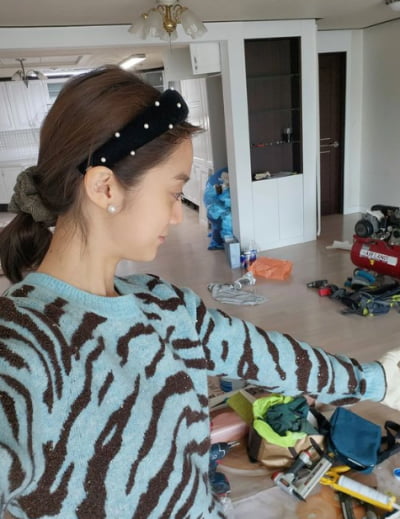 원더걸스 우혜림, '럭셔리' 새 집으로 이사갔다…셀프 인테리어까지 척척