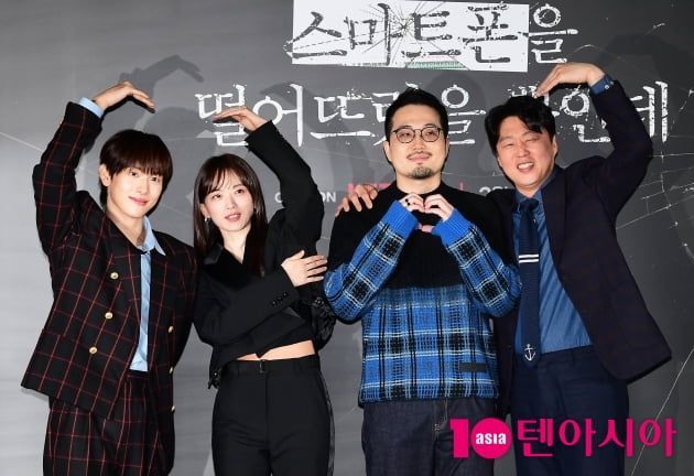 [TEN 포토] 임시완-김태준 감독-천우희-김희원 '우리영화 사랑해주세요'