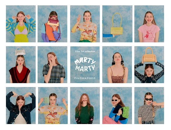 ‘Marty & Marty’ 타이틀의 위트를 담은2023 S/S 컬렉션 출시