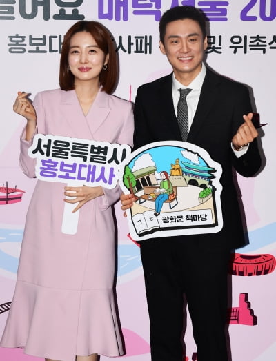 [TEN 포토] 오상진-김소영 '부부가 나란히 홍보대사'