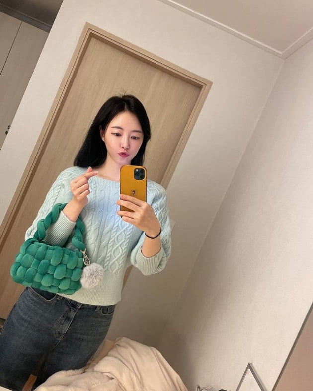 이은주, ♥앤디가 직접 만들어 준 가방 자랑 "명품 B사로 속을 뻔"