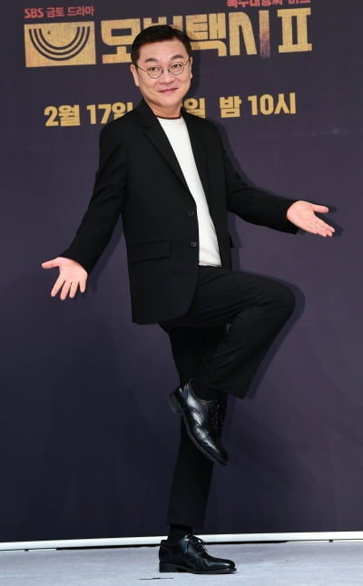 [TEN 포토] 김의성 '유쾌한 무지개운수 대표'