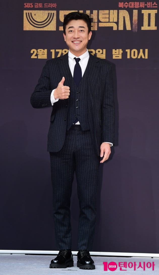 [TEN 포토] 장혁진 '모범택시2 엄지척'