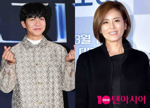 이승기, 견미리. / 사진=텐아시아DB
