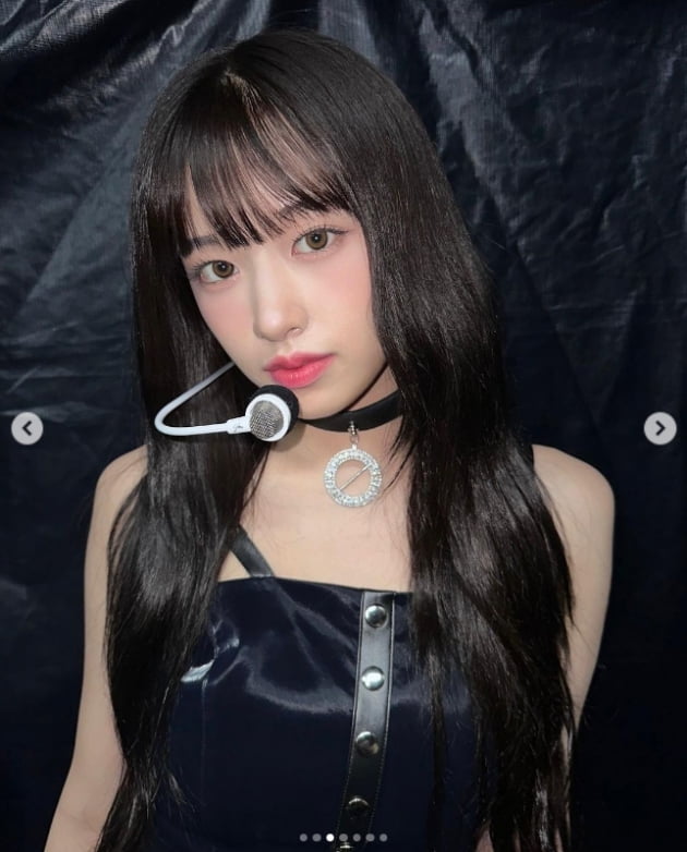 아이브 안유진, 역시 대세는 다르네...앞머리 내리니 상큼발랄