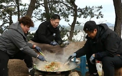 이걸 다 먹어?…'안다행' 역대급 스케일, 안유진 "아이브 다같이 먹을 양" 경악