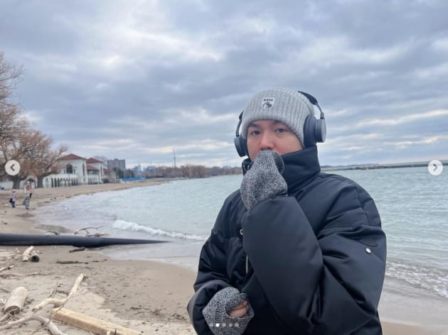 이민호, 추운데 포기못하는 모닝운동...추워도 멋짐 폭발