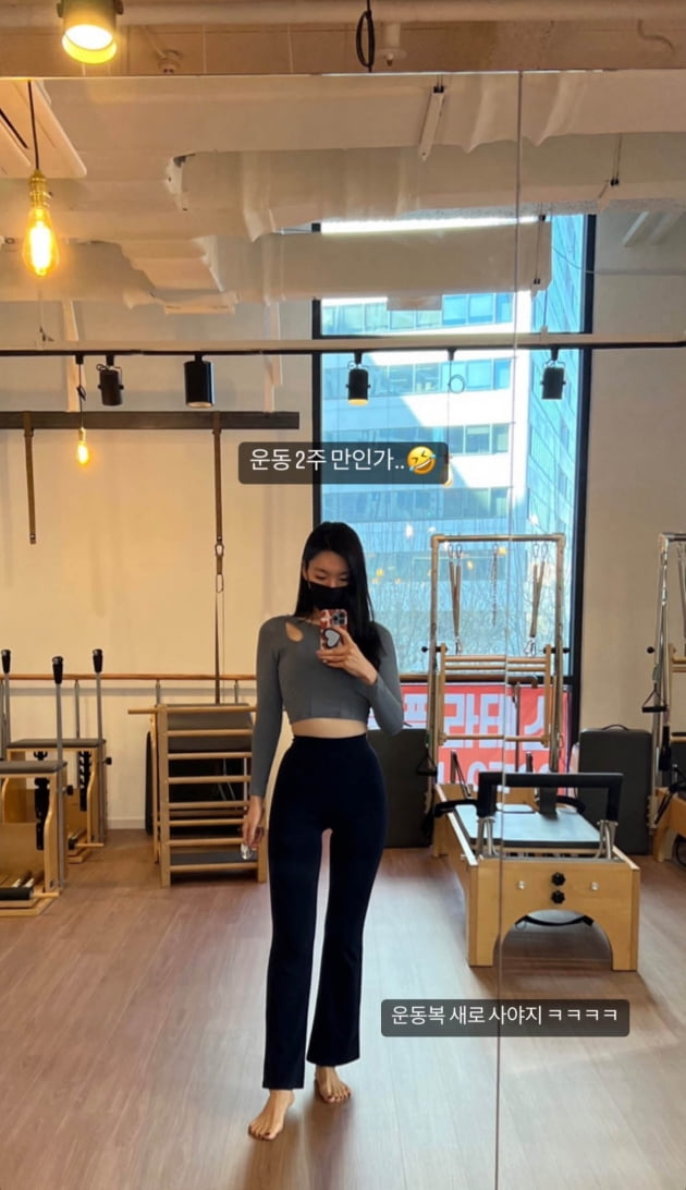 '애엄마' 이다은, 운동은 너무 자주 말고 적당히…2주 만에 해도 잘록 허리