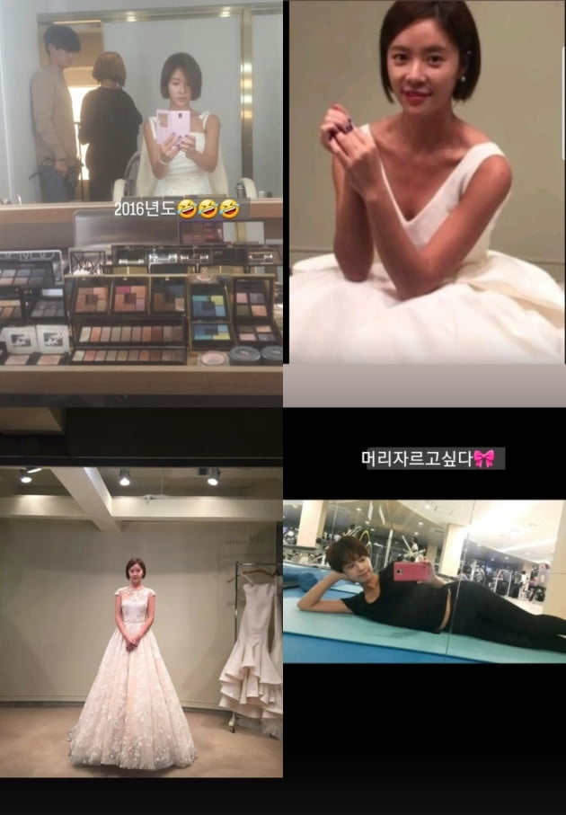 '이영돈♥' 황정음, 2016년 웨딩드레스...극강 동안 비주얼