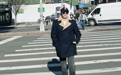 ♥권상우만 사랑꾼인 줄…손태영, 美 뉴욕 한복판서 "내 남자만 보여요"