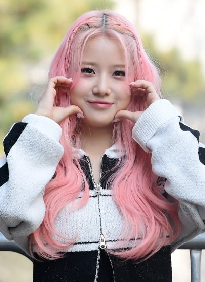 [TEN 포토] 라임라잇 수혜 '핑크빛 미소'