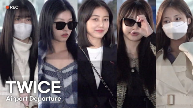 [TV10] 트와이스 '눈부신 아우라 뽐내며 출국'