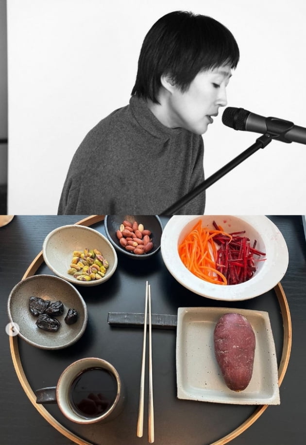 홍진경, 자기관리 철저한 식단...역시 모델 출신