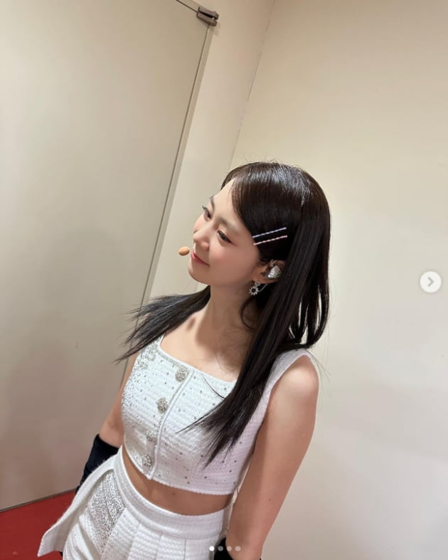 카라 한승연, 동안 30대 귀엽게 브이~...팬미팅은 즐거워
