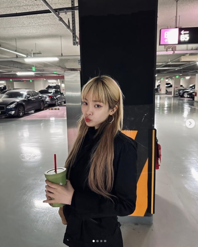 헤이즈, 주차장에서 댄스타임?...새음반 나오나?