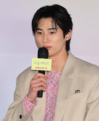 [TEN 포토] 변우석 '김다미와 전소니가 매우 닮았다고 느꼈다'