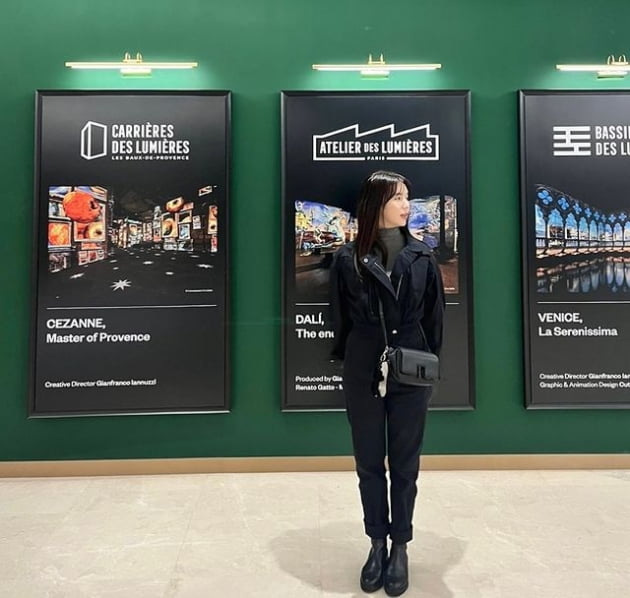 역시 아내 바라기…진태현, ♥박시은과 전시회 나들이 "즐거운 외출"