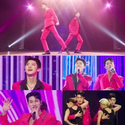 [TEN초점] 박지현X윤준협, 女댄서들과 섹시美 초과…아찔한 라틴 댄스('미스터트롯2')