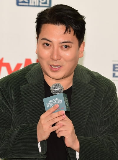 [TEN 포토] 박명훈 "눈 많이왔을때 강커 미소에 당황"