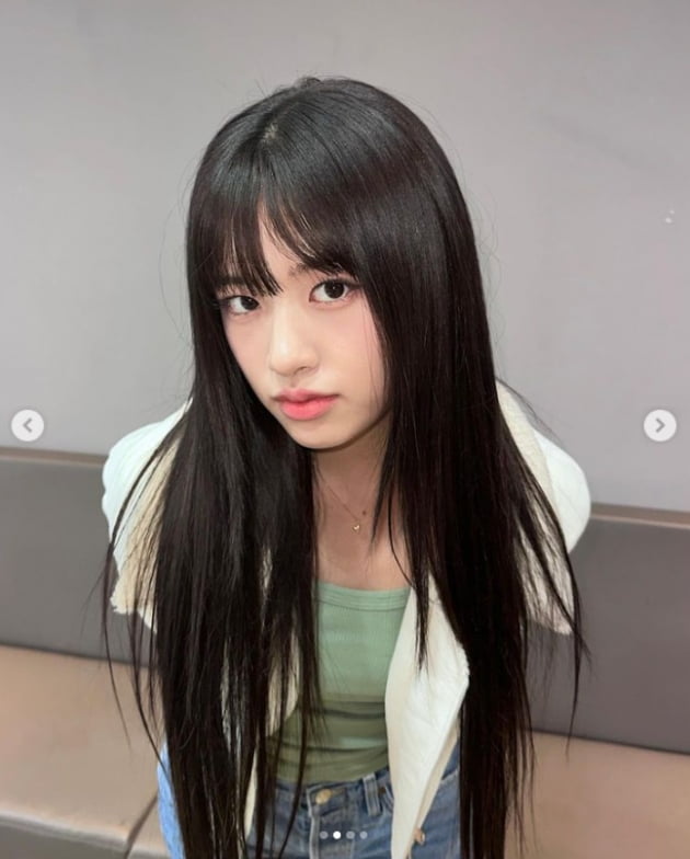안유진, 머리부터 발끝까지 사랑스러워...오늘도 이쁨