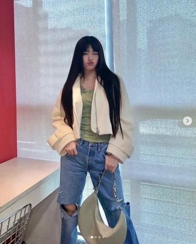 안유진, 머리부터 발끝까지 사랑스러워...오늘도 이쁨