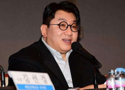 [TEN 포토] 방시혁 'K-POP의 미래는'