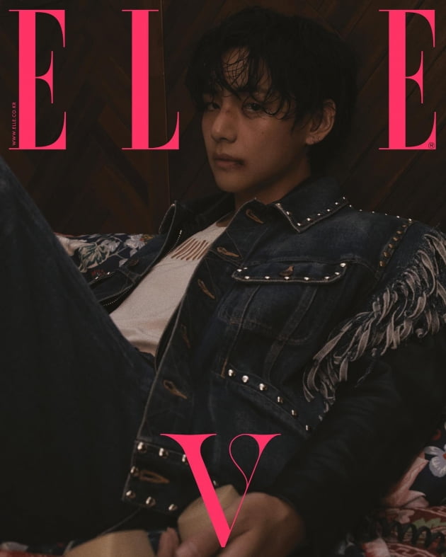 방탄소년단 뷔 /사진=엘르 코리아