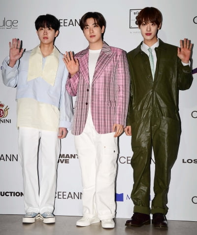 [TEN 포토] 골든차일드 태그-지범-동현 '서울패션위크 나들이'