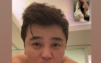 추신수♥하원미, 양치 도중에도 애정행각…'신혼 22년차'의 달달함