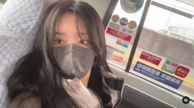 차주영, 어디가니 혜정아...마스크에 가려진 이쁨