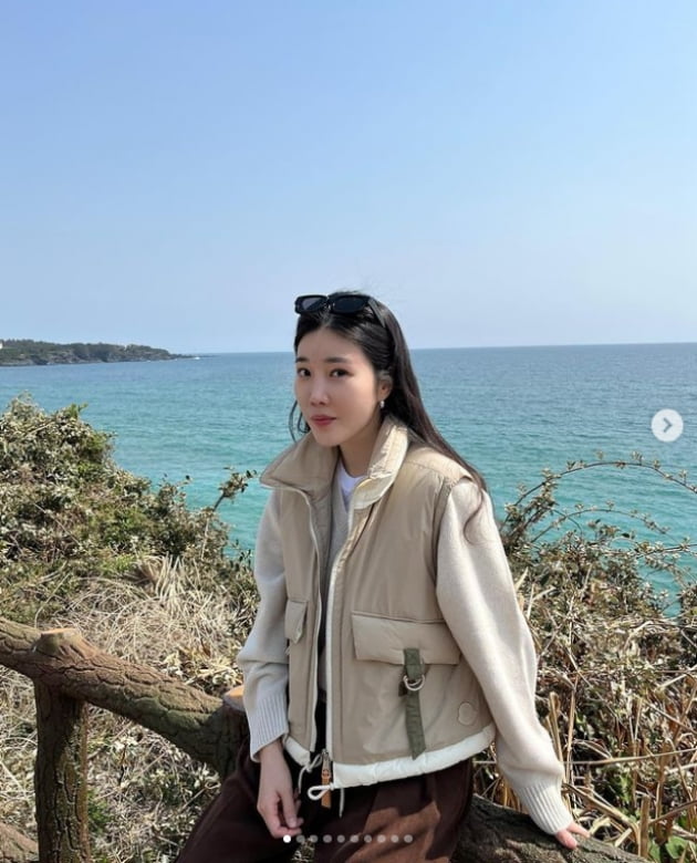 이해리, 제주도에서 힐링중..."세상에는 맛있는 게 너무 많다"
