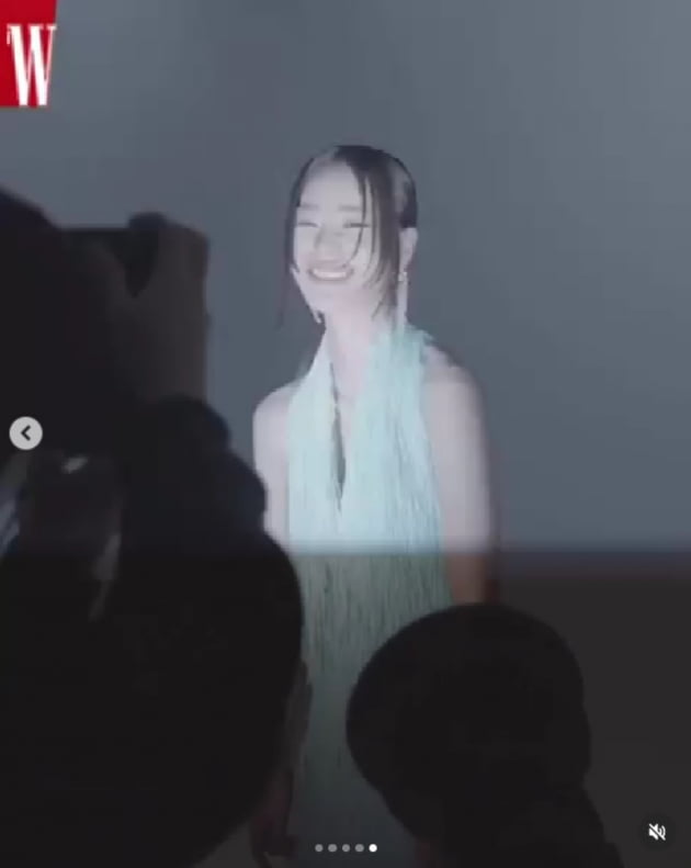 '봄 이구나 혜정아' 차주영, 오늘도 이쁨...볼륨조절 가능한 입술