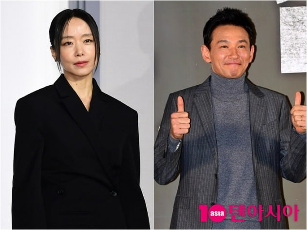 배우 전도연-황정민/사진 = 텐아시아 사진DB
