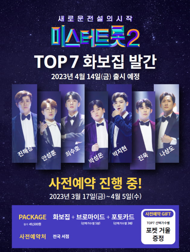 미스터트롯2, '한정판' 굿즈 판매