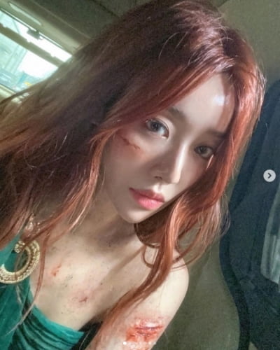 차주영, 혜정이 가고 레드린으로 변신...파격적인 모습