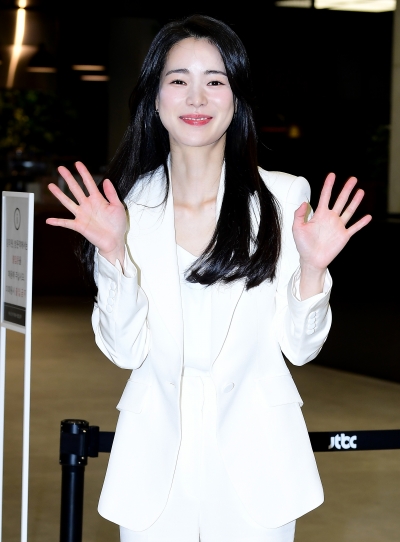 [TEN 포토] 임지연 '박연진 뉴스 출연하는날'
