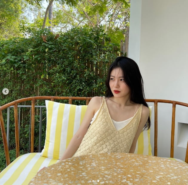 신예은, 박연진의 상큼함...봄이 여기 폈구나