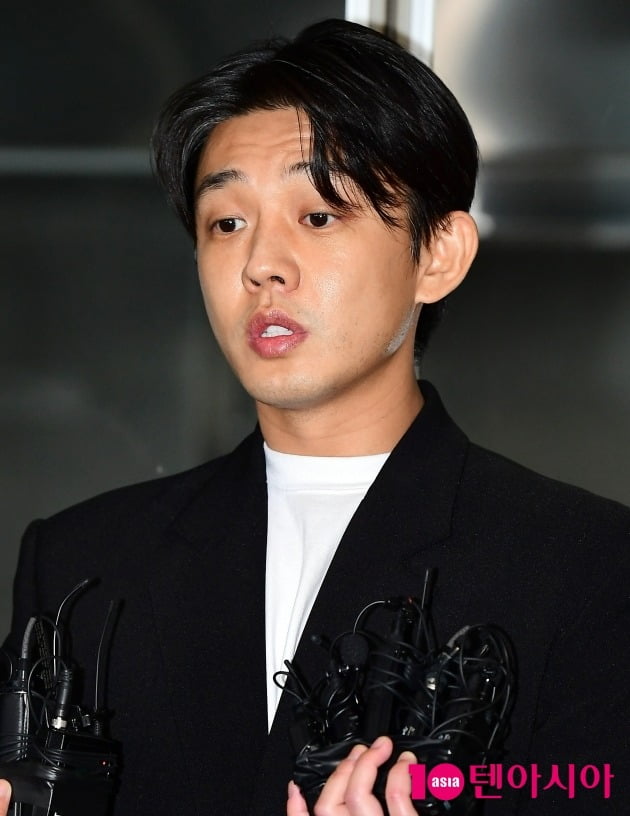 [TEN 포토] 마약으로 무너진 유아인 