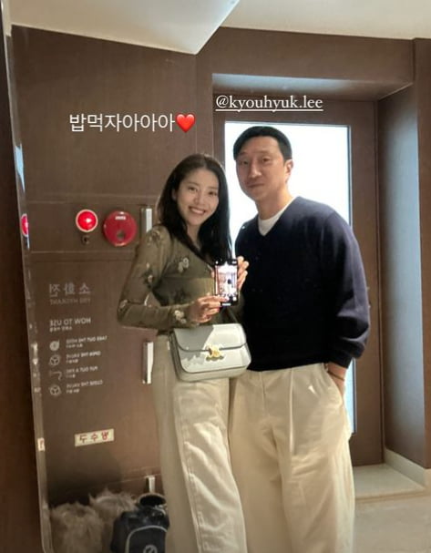 손담비가 더 좋아하네…♥이규혁 옆에 딱 붙어서 사랑꾼 인증