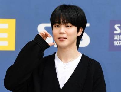 [TEN 포토] BTS 지민 '치명적인 볼하트'