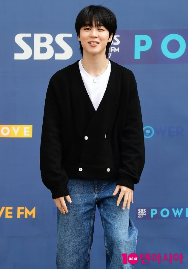 [TEN 포토] BTS 지민 '생방송 가요'