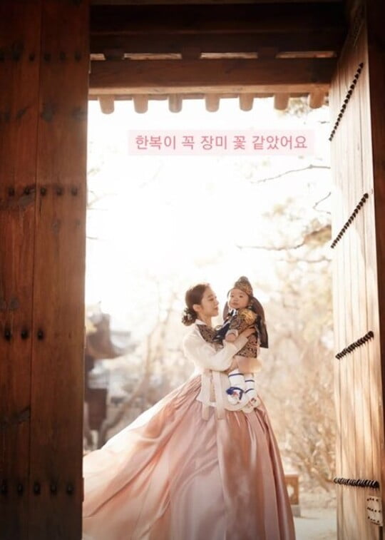 '신민철♥' 혜림, 子 돌잔치 공개…한 폭의 그림이 따로 없네