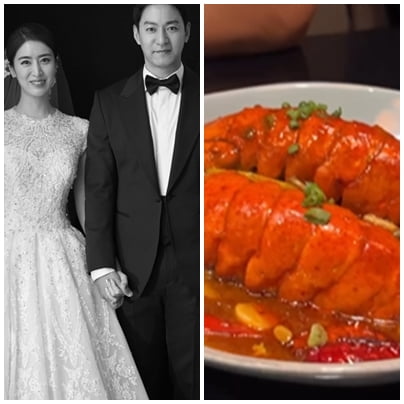 민혜연♥주진모, 청담동서 19만원어치 랍스타 먹방…달달한 결혼 1400일 데이트 